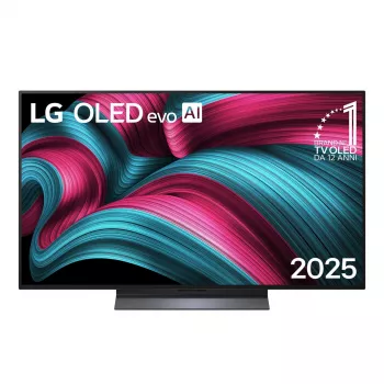 LG OLED evo AI OLED48C51LA televizorius 121.9 cm (48 colių) 4K Ultra HD Išmanusis televizorius Wi-Fi Juodas