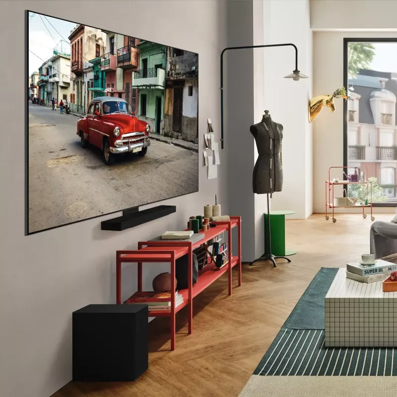 LG OLED evo AI OLED42C51LA TV 106.7 cm (42 col.) 4K Ultra HD išmanusis televizorius Wi-Fi juoda