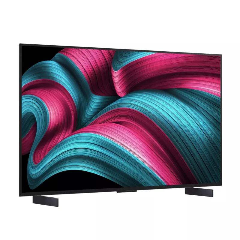 LG OLED evo AI OLED42C51LA TV 106.7 cm (42 col.) 4K Ultra HD išmanusis televizorius Wi-Fi juoda