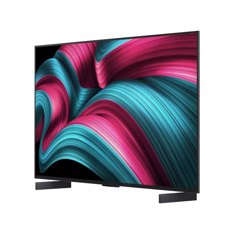 LG OLED evo AI OLED42C51LA TV 106.7 cm (42 col.) 4K Ultra HD išmanusis televizorius Wi-Fi juoda