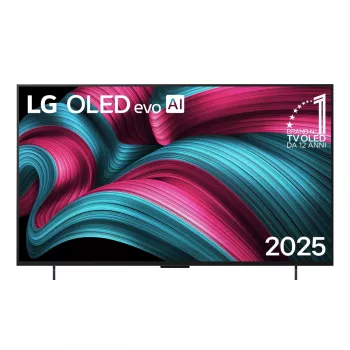 LG OLED evo AI OLED42C51LA TV 106.7 cm (42 col.) 4K Ultra HD išmanusis televizorius Wi-Fi juoda