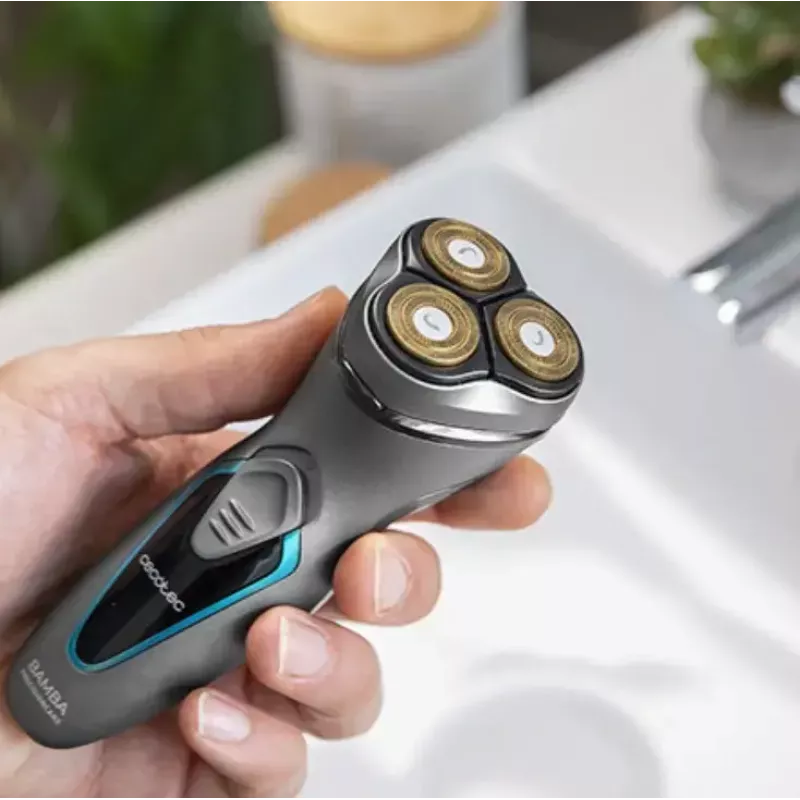 Cecotec 04199 Vyriškas skustuvas Rotacinis skustuvas Trimeris Titaninis 3D galvutė