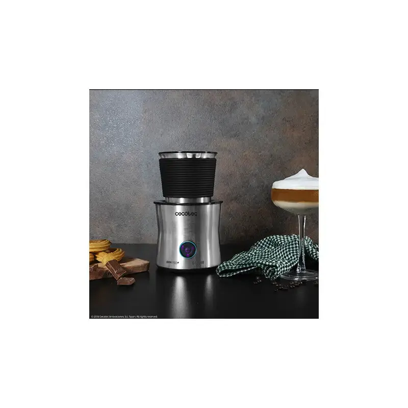 Pieno putoklis/šildytuvas CECOTEC 01518 — Automatinis, 650 W, nerūdijančio plieno indas, sidabrinis