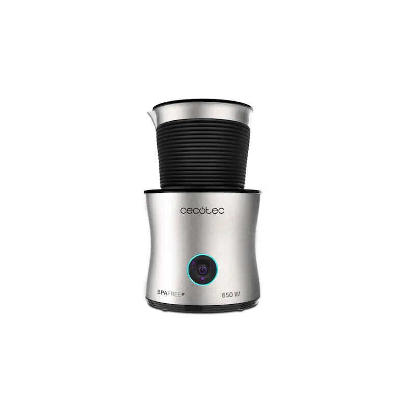 Pieno putoklis/šildytuvas CECOTEC 01518 — Automatinis, 650 W, nerūdijančio plieno indas, sidabrinis