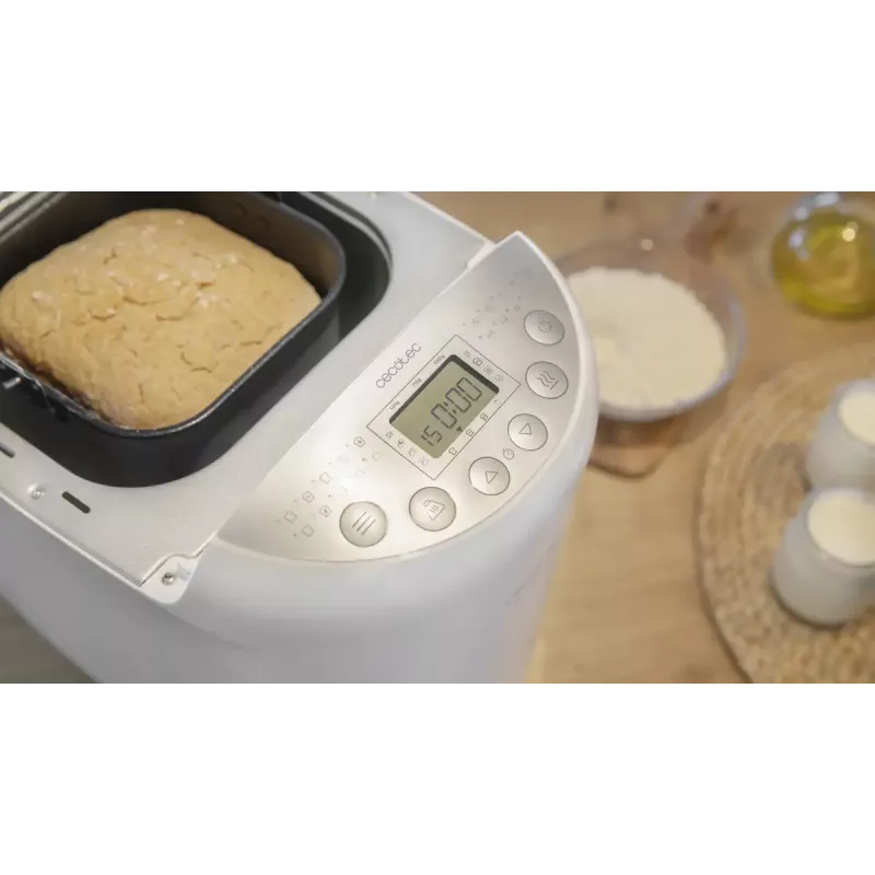 Duonkepė CECOTEC Bread&Co 1000 Delicious — 550 W, maks. 1 kg, balta