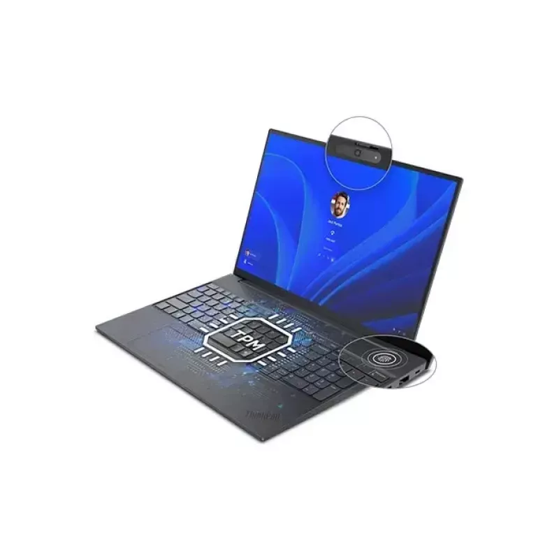 Nešiojamas kompiuteris Lenovo ThinkPad E16 Gen 3 (Intel) — 16 colių WUXGA, Intel Core Ultra 5 225U, 16 GB DDR5, 512 GB SSD, Windows 11 Pro, juoda