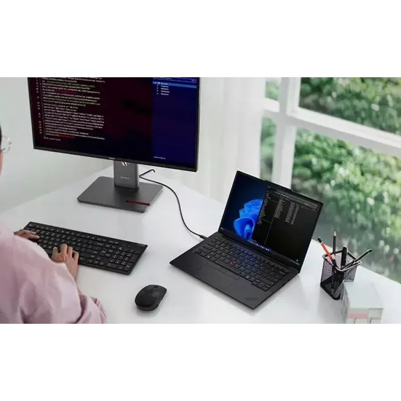Nešiojamas kompiuteris Lenovo ThinkPad E14 Gen 7 14 colių Intel Core Ultra 5 16GB 512GB Intel Graphics Windows 11 Pro
