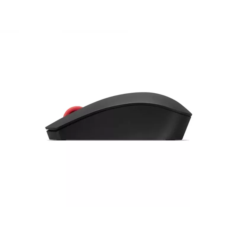 Belaidis klaviatūros ir pelės rinkinys Lenovo Essential 2.4 GHz — Pilno dydžio klaviatūra su rusišku/kirilicos išdėstymu, optinė ambidekstrinė pelė