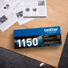 Brother TN-1150 dažų kasetė 1 vnt. Originali juoda