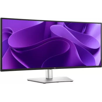 DELL Pro Plus P3425WE kompiuterio monitorius 86,6 cm (34,1 colio) 3440 x 1440 pikselių „Wide Quad HD“ LCD juoda, pilka