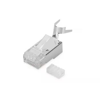 DIGITUS modulinis kištukas apvaliam kabeliui, CAT6A, ekranuotas