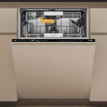 Įmontuojamas indaplovė WHIRLPOOL W8I HP42 L — 14 komplektų, 42 dB, pilno dydžio 60 cm