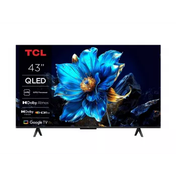 TCL T69C 43T69C televizorius 109,2 cm (43 col.) 4K Ultra HD išmanusis televizorius Wi-Fi juodas 350 cd/m²