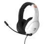 Turtle Beach Airlite Fit juodai baltos laidinės žaidimų ausinės su užlenkiamu nutildymo mikrofonu, uždėtinės, aukščiausios kokybės patogumas ir 40 mm garsiakalbiai. Oficialiai licencijuotos Nintendo Switch