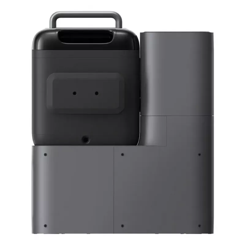 Robotinis dulkių siurblys ir šluota Eufy Omni E28 — 3 L dulkių, 2,5 L vandens, 5200 mAh baterija, juoda