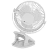 Įkraunamas stalviršio ventiliatorius su segtuku Adler AD 7342 — 15,5 cm, 3 greičiai, osciliacija, 5 W