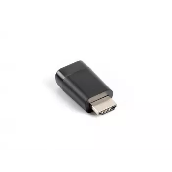 VGA į HDMI sąsajos perėjiklis LANBERG AD-0016-BK, VGA (kištukas) į HDMI (lizdas), juodas