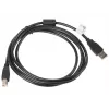 USB 2.0 laidas LANBERG CA-USBA-11CC-0018-BK 1,8 m, USB A į USB B, juodas, 480 Mbit/s