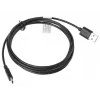 USB laidas LANBERG CA-USBO-10CC-0018-BK USB 2.0, USB A (vyriškas) į USB C (vyriškas), 1,8 m, juodas