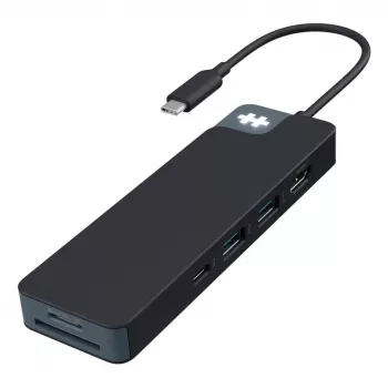 TARGUS Hyperdrive Flex 8 Port USB-c Hub (juoda)