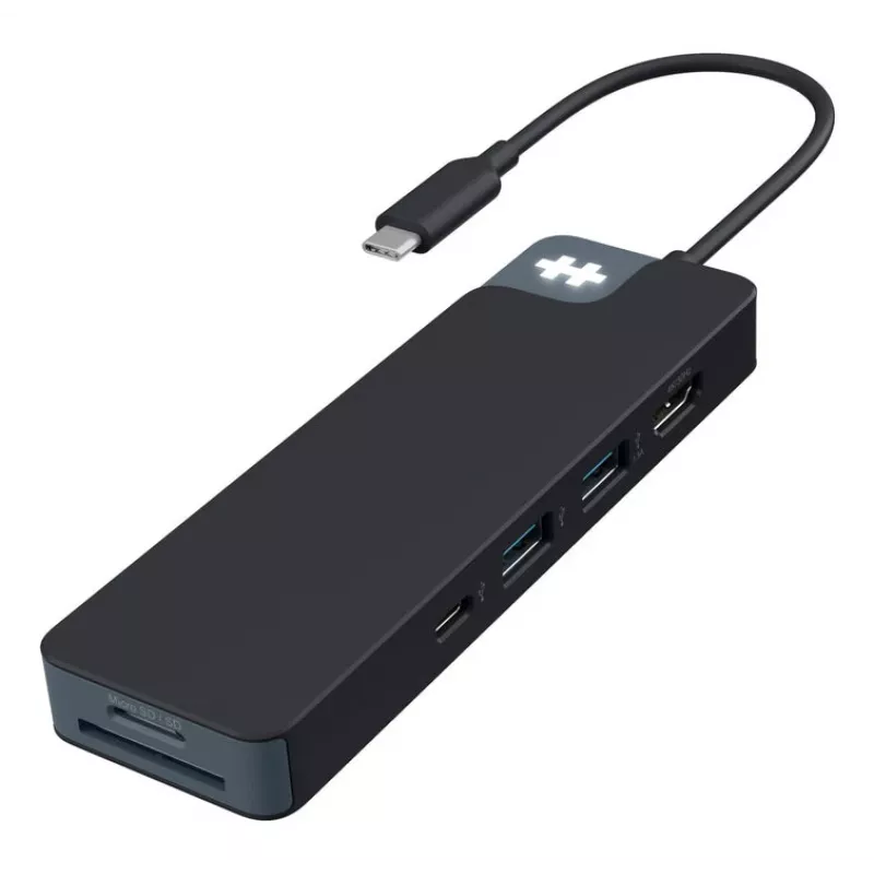 TARGUS Hyperdrive Flex 8 Port USB-c Hub (juoda)
