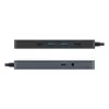 TARGUS Hyperdrive Flex 8 Port USB-c Hub (juoda)