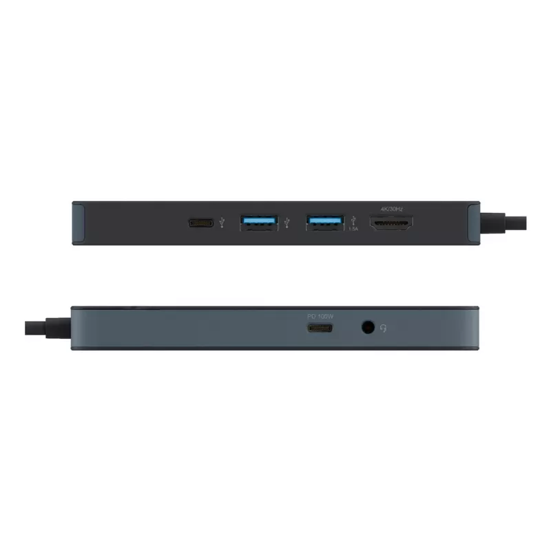 TARGUS Hyperdrive Flex 8 Port USB-c Hub (juoda)