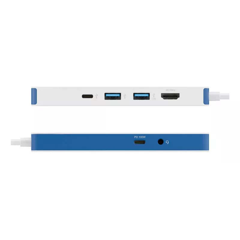 TARGUS Hyperdrive Flex 8 Port USB-C Hub (mėlynas)