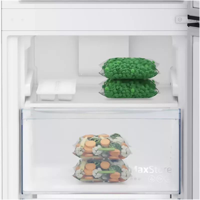 Šaldytuvas BEKO B1RCNA364XB — 316 L bendras, šaldytuvas 210 L, šaldiklis 106 L, No Frost, dešinės pusės vyriai