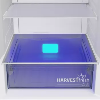 Laisvai pastatomas šaldytuvas-šaldiklis BEKO B5RCNA405HXBR1, 405 L, No Frost, reguliuojamos lentynos, apverčiamos durys
