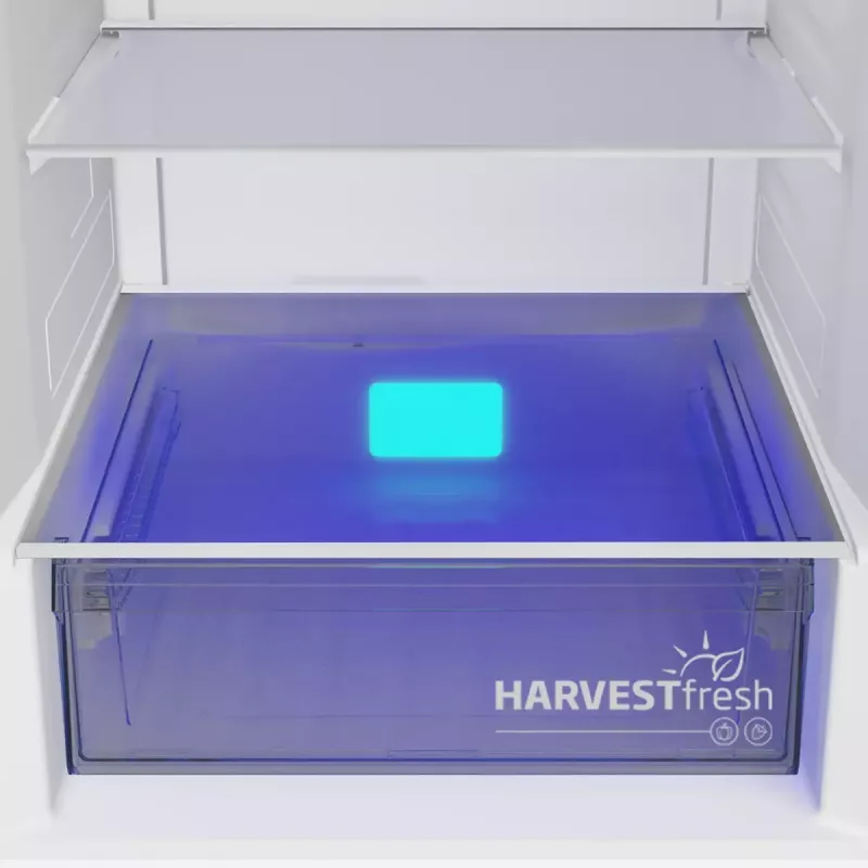 Laisvai pastatomas šaldytuvas-šaldiklis BEKO B5RCNA405HXBR1, 405 L, No Frost, reguliuojamos lentynos, apverčiamos durys