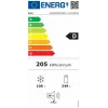 Laisvai pastatomas šaldytuvas-šaldiklis BEKO B5RCNA405HXBR1, 405 L, No Frost, reguliuojamos lentynos, apverčiamos durys