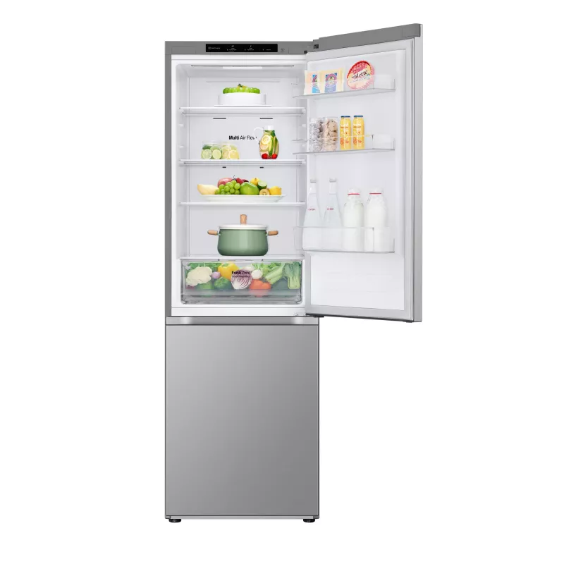 Šaldytuvas-šaldiklis LG GBV21L0EPY, laisvai pastatomas 344 L (234 L šaldytuvas / 110 L šaldiklis), No Frost, inverteris, sidabrinis