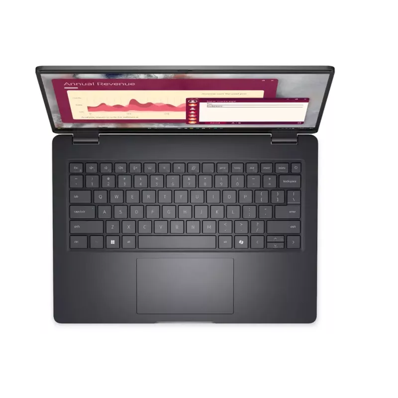 DELL Pro 14 PC14250 Intel Core 5 120U nešiojamas kompiuteris 35,6 cm (14 colių) Full HD+ 16 GB DDR5-SDRAM 512 GB SSD Wi-Fi 6E (802.11ax) Windows 11 Pro juodos spalvos