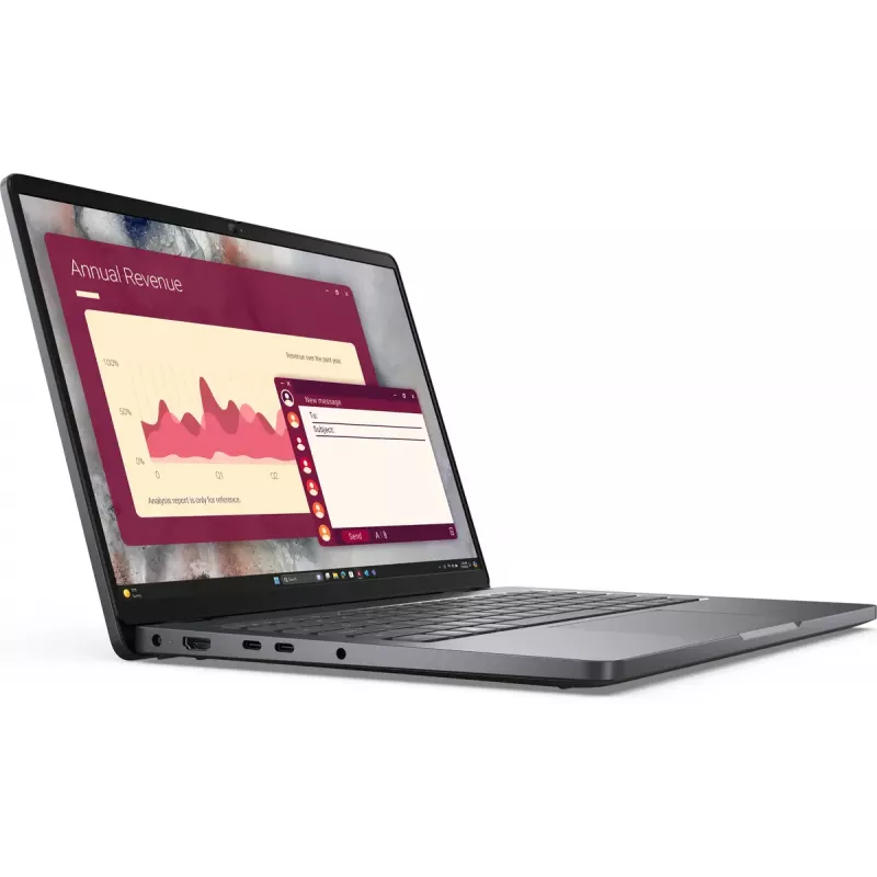 DELL Pro 14 PC14250 Intel Core 5 120U nešiojamas kompiuteris 35,6 cm (14 colių) Full HD+ 16 GB DDR5-SDRAM 512 GB SSD Wi-Fi 6E (802.11ax) Windows 11 Pro juodos spalvos