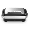 Kontaktinė kepsninė Tefal Inicio Compact GC270D10 — stačiakampė 1000 W, grotelių paviršius, juoda / nerūdijantis plienas