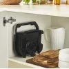 Kontaktinė kepsninė Tefal Inicio Compact GC270D10 — stačiakampė 1000 W, grotelių paviršius, juoda / nerūdijantis plienas