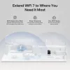 Tinklo siųstuvas-imtuvas TP‑LINK BE3600 2882 Mbit/s, dviejų juostų 2,4/5 GHz, 1× RJ‑45, baltas