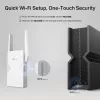 Tinklo siųstuvas-imtuvas TP‑LINK BE3600 2882 Mbit/s, dviejų juostų 2,4/5 GHz, 1× RJ‑45, baltas