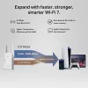 Tinklo siųstuvas-imtuvas TP‑LINK BE3600 2882 Mbit/s, dviejų juostų 2,4/5 GHz, 1× RJ‑45, baltas