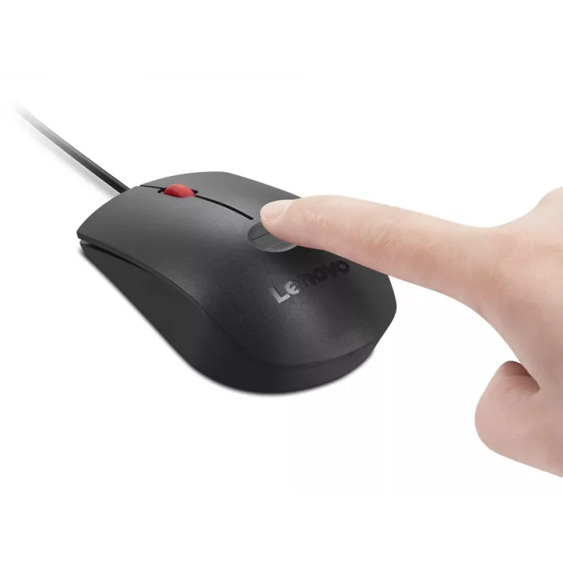 Lenovo 4Y51S24029 pelė, skirta biurui, ambidekstrinė, USB Type-A, optinė, 2000 DPI
