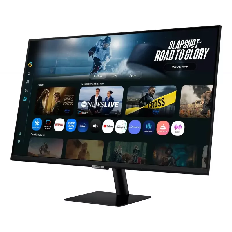 Samsung M7 M70F kompiuterio monitorius 81,3 cm (32 coliai) 3840 x 2160 pikselių 4K Ultra HD LCD juodas