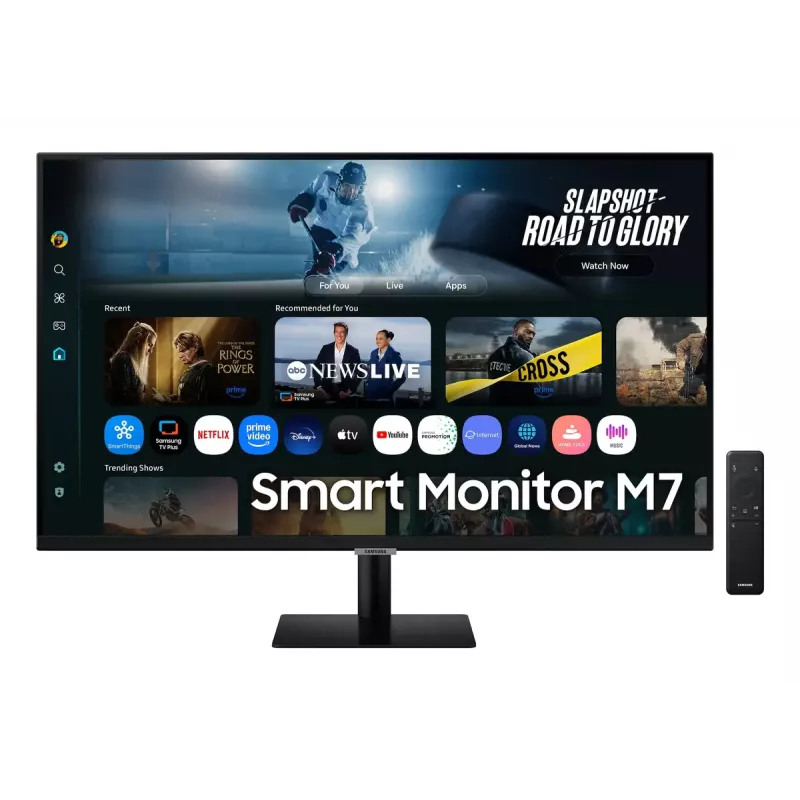 Samsung M7 M70F kompiuterio monitorius 81,3 cm (32 coliai) 3840 x 2160 pikselių 4K Ultra HD LCD juodas