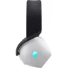 Ausinės Alienware AW725H laidinės ir belaidės, ant galvos, žaidimams, USB Type-C, Bluetooth, juodos, baltos
