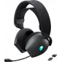 Ausinės Alienware AW725H, laidinės ir belaidės, ant galvos, žaidimams, USB Type-C, Bluetooth, juodos
