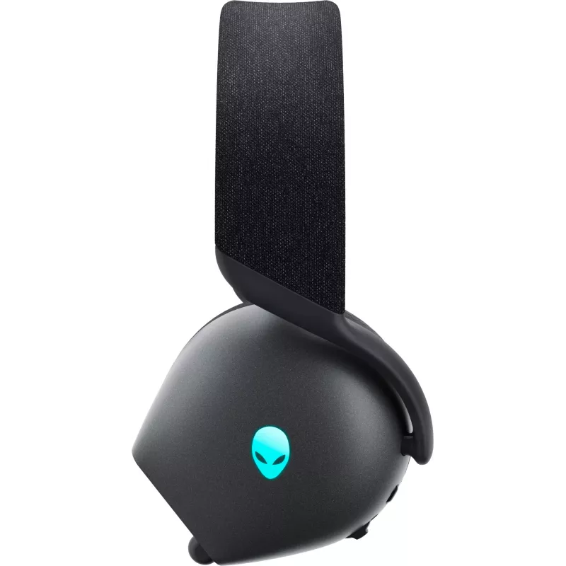 Ausinės Alienware AW725H, laidinės ir belaidės, ant galvos, žaidimams, USB Type-C, Bluetooth, juodos