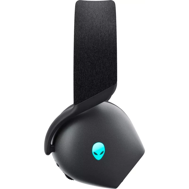 Ausinės Alienware AW725H, laidinės ir belaidės, ant galvos, žaidimams, USB Type-C, Bluetooth, juodos