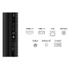 TCL T69C 75T69C televizorius 190,5 cm (75 col.) 4K Ultra HD išmanusis televizorius Wi-Fi juodas 350 cd/m²