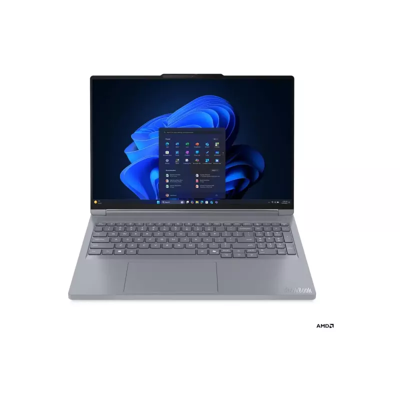 Nešiojamas kompiuteris Lenovo ThinkBook 16p G6 ADR — 16 colių WQXGA, AMD Ryzen 9, 32 GB RAM, 1 TB SSD, NVIDIA GeForce RTX 5060, Windows 11 Pro
