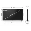 Sharp 65HP5265E TV 165,1 cm (65 coliai) 4K Ultra HD išmanusis televizorius „Wi-Fi“ juodas